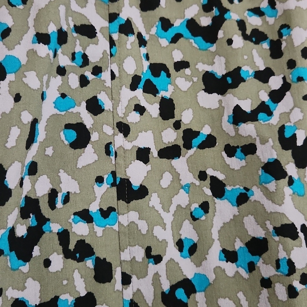 Camo Pencil Skirt Above The Knee Casual Stretch Casual Collegaite Beach Summer - Picture 4 of 7